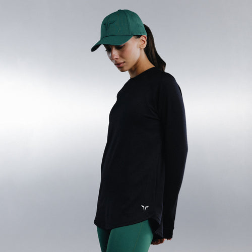 ACTDRY® Modesty Long Sleeves T-shirt - Black