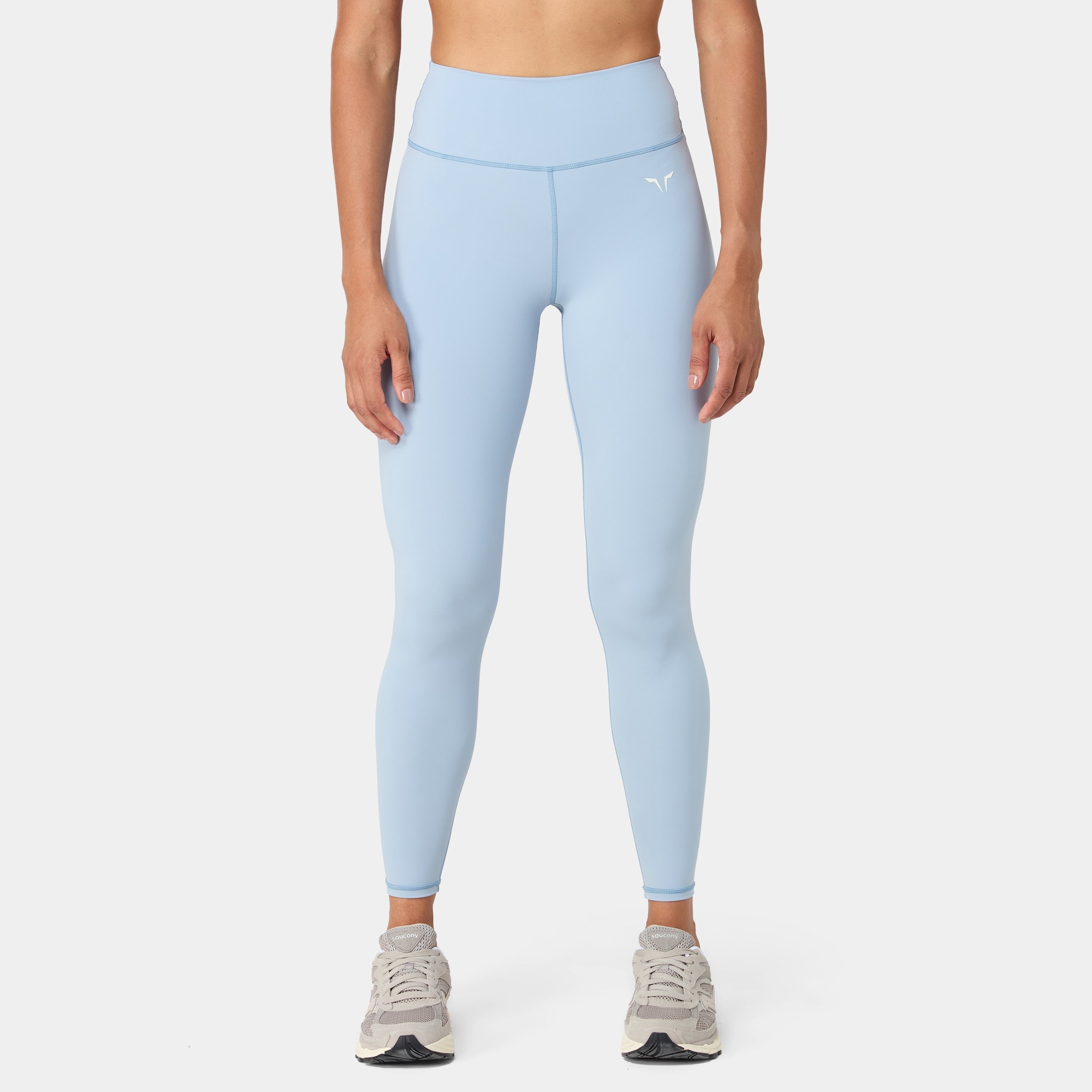 Front Rise 27" Leggings - Dusty Blue